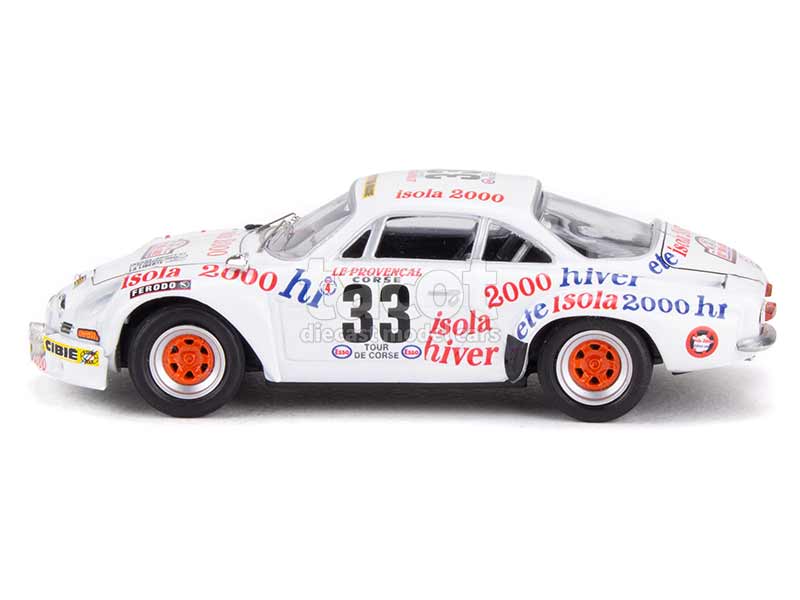 RENAULT ALPINE A110 N°11 RALLYE TOUR DE CORSE 1975 J. HENRY KIT Mon Tip Top 143