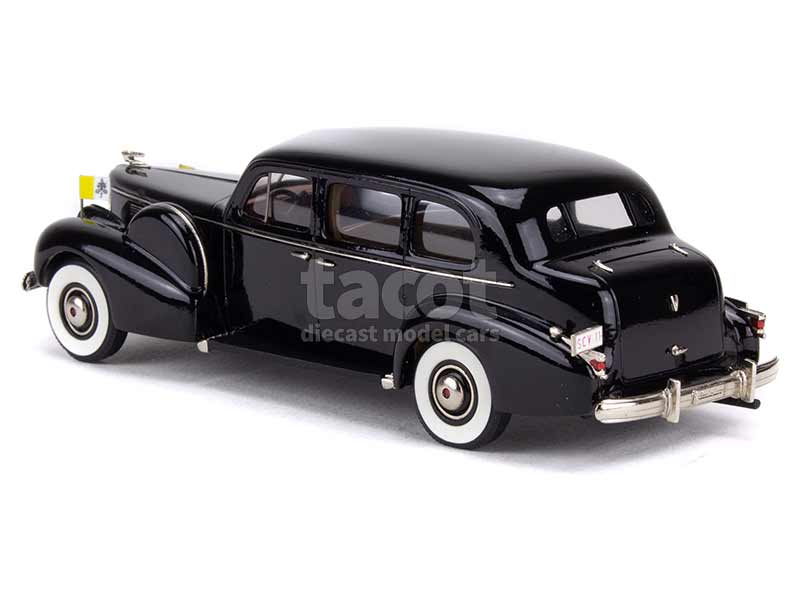 Brooklin Models 1:43 - Coche a escala - 1938 Cadillac V8 Series 75 Imperial Touring Sedan - Museo Vaticano limitado 30-100 A