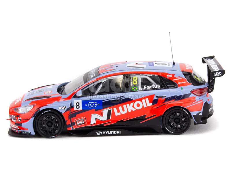 Miniature 1:43 Ixo Hyundai I30 TCR N°5 Norbert Michelisz WTCR 2018