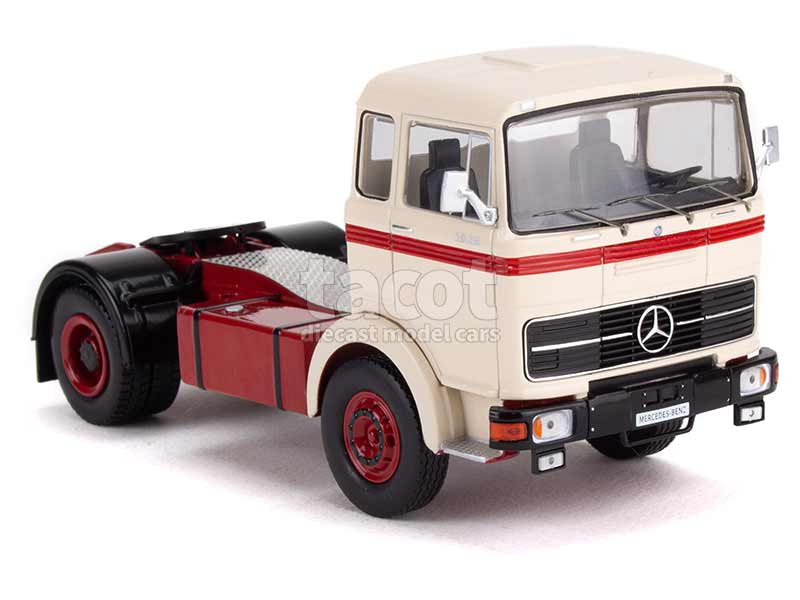 Camion Miniature Mercedes LPS 1632 (1970) - IXO 1/43 - Réf. TR175.22 - Neuf