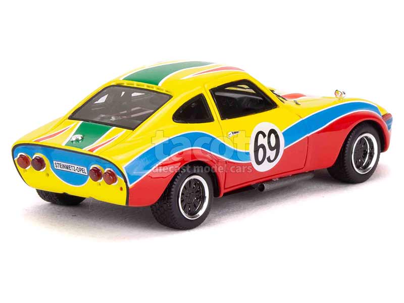 Neo 1:43 Opel GT Steinmetz Gr. 4 Nürburgring 1000 KM 1972 Christmann