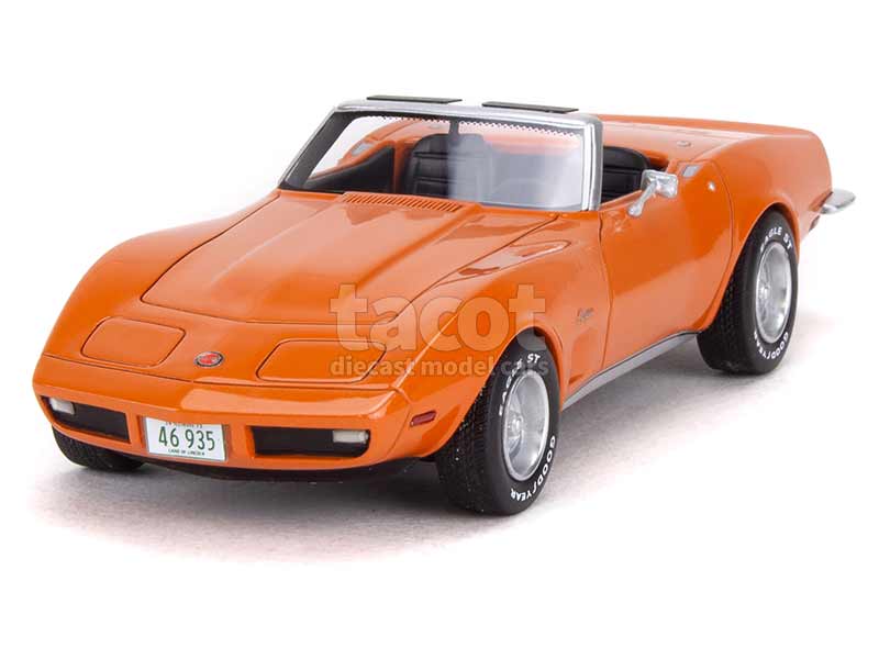 NEO 46935 1973 1//43 Chevrolet Corvette cabriolet orange