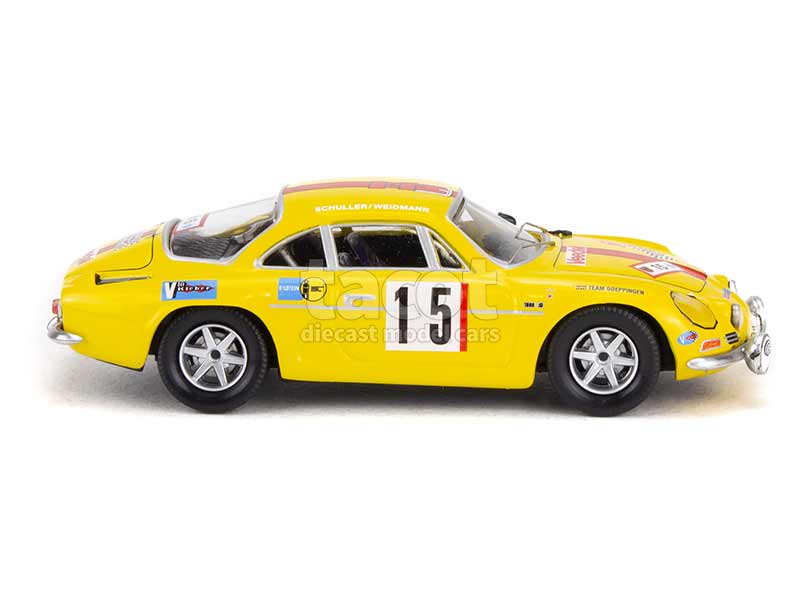 RENAULT ALPINE A110 N 86 RALLY RAC LOMBARD 1972 WHITE Trofeu  43 ミニカー 価格比較