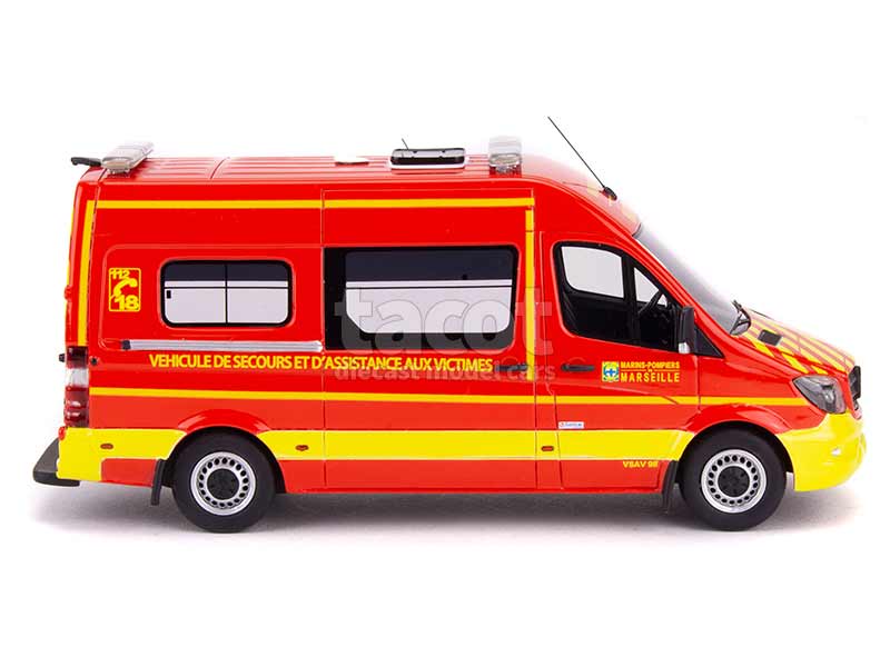 Mercedes Sprinter SANICAR VSAV Pompiers Alerte 1 43 Mercedes Sprinter SANICAR VSAV Pompiers Alerte 1 43