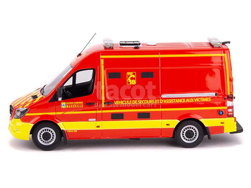 Mercedes Sprinter SANICAR VSAV Pompiers Alerte 1 43 Mercedes Sprinter SANICAR VSAV Pompiers Alerte 1 43