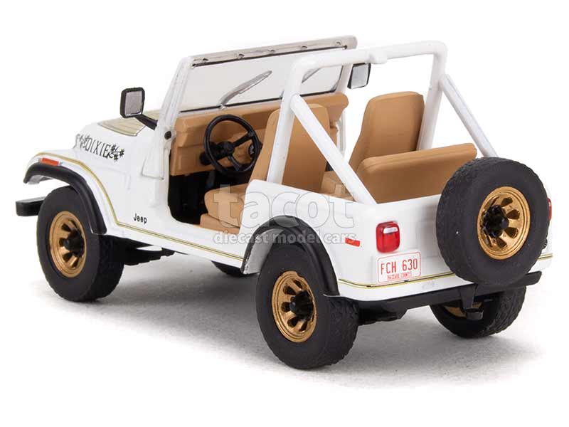 Jeep CJ-7 Golden Eagle 1980 échelle 1/18 – Miniature MCG Ivory – Collectionneur