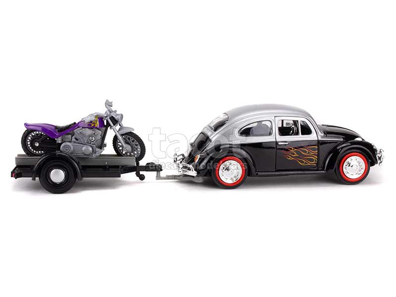92206 Volkswagen Cox 1300 Remorque Moto 1966