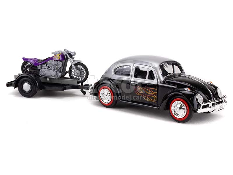 92206 Volkswagen Cox 1300 Remorque Moto 1966