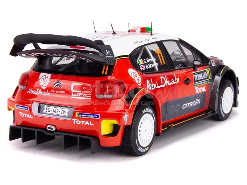 92259 Citroën C3 WRC Sweden 2018