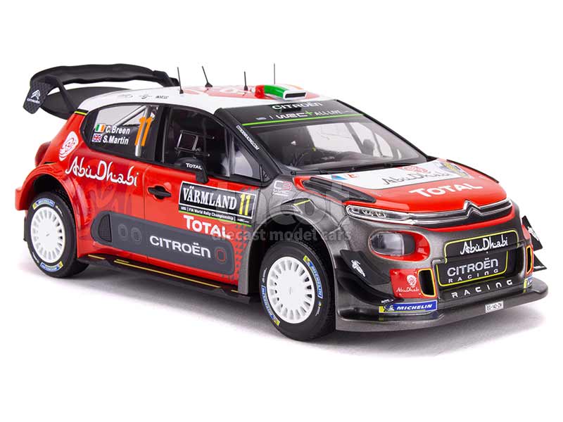 92259 Citroën C3 WRC Sweden 2018