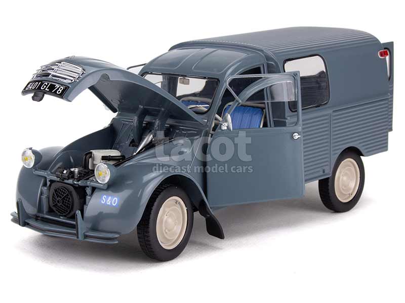 MINIATURE CITROEN 2CV FOURGONNETTE AK350 1966 1/18 NOREV