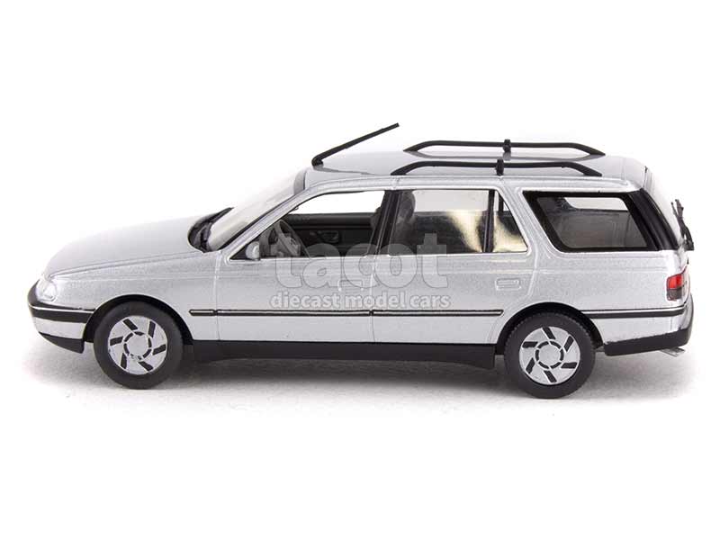 Miniature Peugeot 405 Break SRi Gris 1987 - Norev échelle 1:43 - Neuf