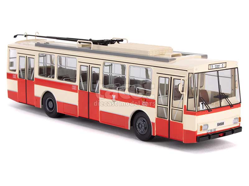 Skoda Autobus 706 RTO, orange/grün, 1:43, Abrex | Model Car World