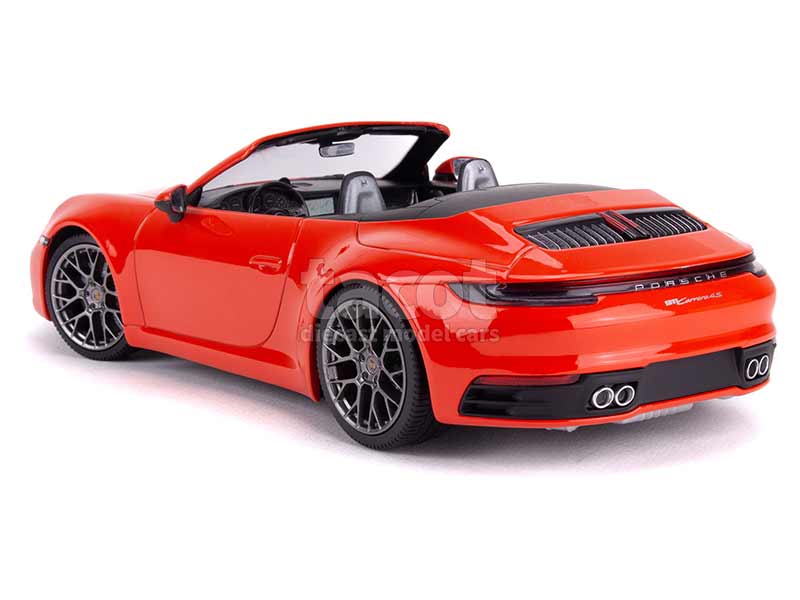 Voiture KK scale Voiture Miniature de Collection MODELS 1-18 - PORSCHE 911 SC Cabriolet - 1983