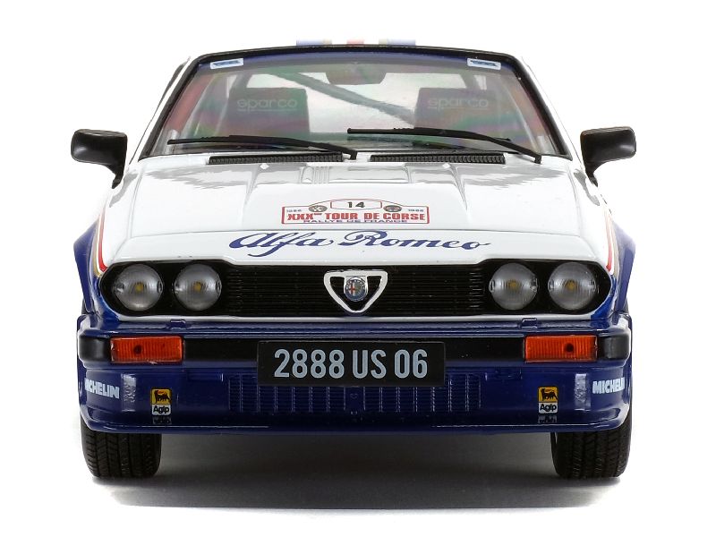 92320 Alfa Romeo GTV6 Tour de Corse 1986