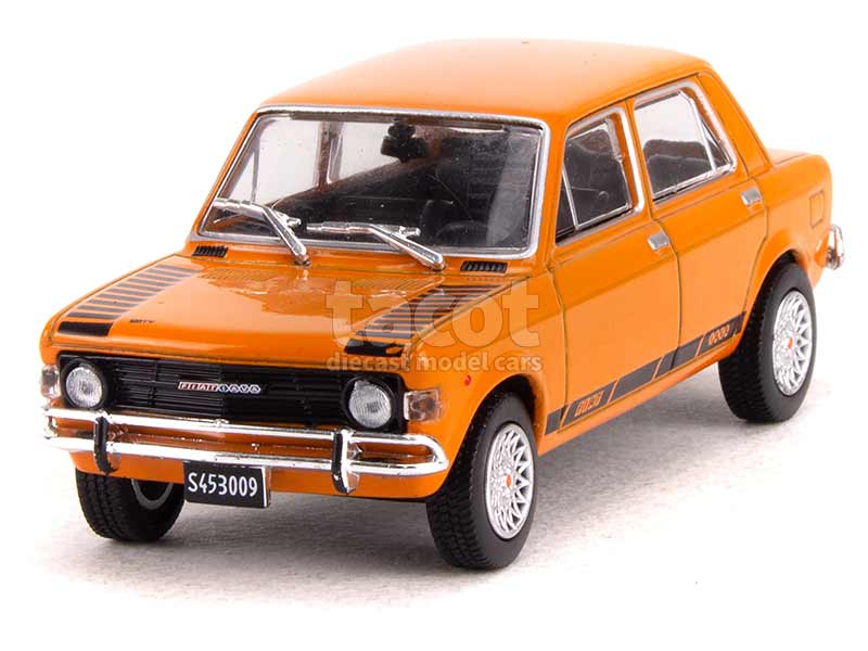 RIO-MODELS 4718 FIAT 128 AGIP 1970 JAUNE 1/43 KM0 8013717471805