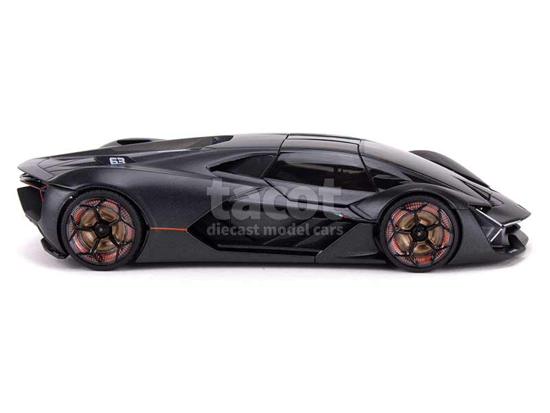 Mô Hình ô Tô Siêu Xe Lambo Ghini Terzo Millennio Tỉ Lệ 1:24 Của Burago Màu đen Nhám I.55186335