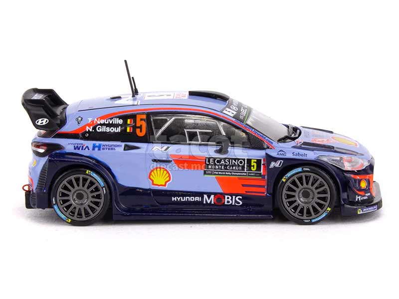 Un/Near Mint) IXO 1/43 Hyundai i20 WRC 2018 Rallye