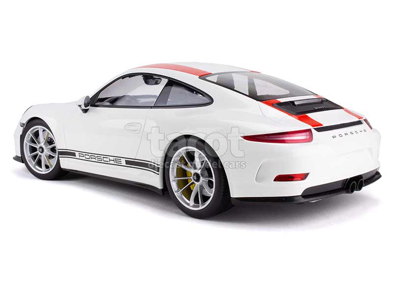 Porsche 911 R type 991 2016 vert lumière 1/12 Minichamps 125066326