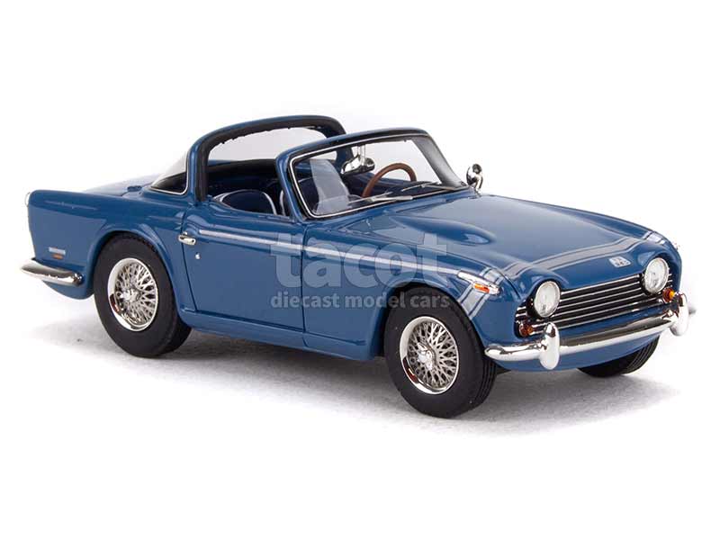 Matrix 1/43 Triumph TR5 PI 1967 Bleu – Édition Limitée – MX41902-042