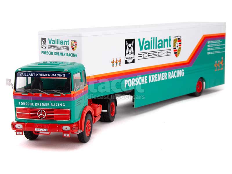 92437 Mercedes LPS 1632 Semi Racing Race Transporter 1981