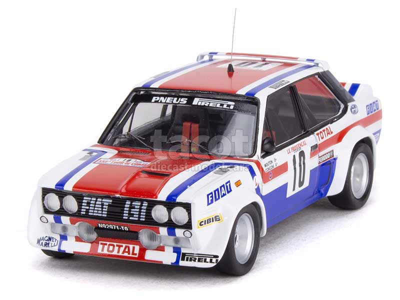 Solido 1:18 Fiat 131 Abarth #5 Vencedora Rallye Tour De Corse 1977 Darniche Mahe S1806003