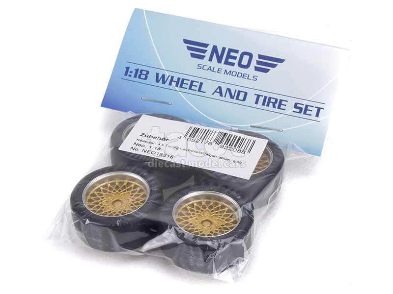 Set(4) of Round Wheels / Set de Roues rondes