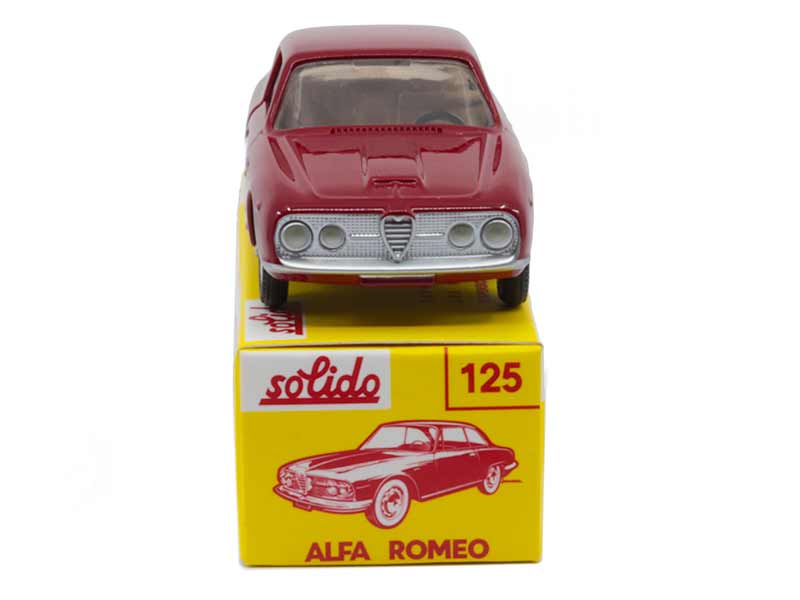 COFFRET ALFA ROMEO 2600 SPRINT 1961 RED SOLIDO 1:43