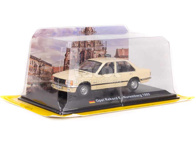 92638 Opel Rekord Taxi Nuremberg 1980