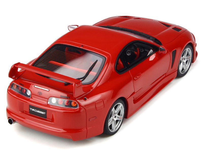 Coche miniatura Toyota Supra 1/18 Ottomobile 3000 GT TRD gris RHD 1998 - Coches-miniaturas.es