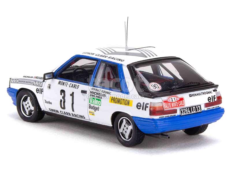Modèle Réduit Spark Renault 11 Turbo N°31 Monte Carlo 1985 - Échelle 1/43, Neuf
