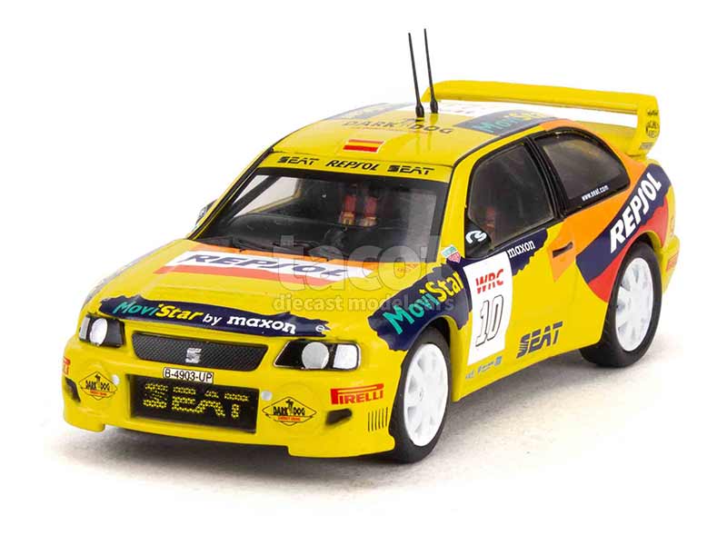 92897 Seat Cordoba WRC Test Echappement 1999