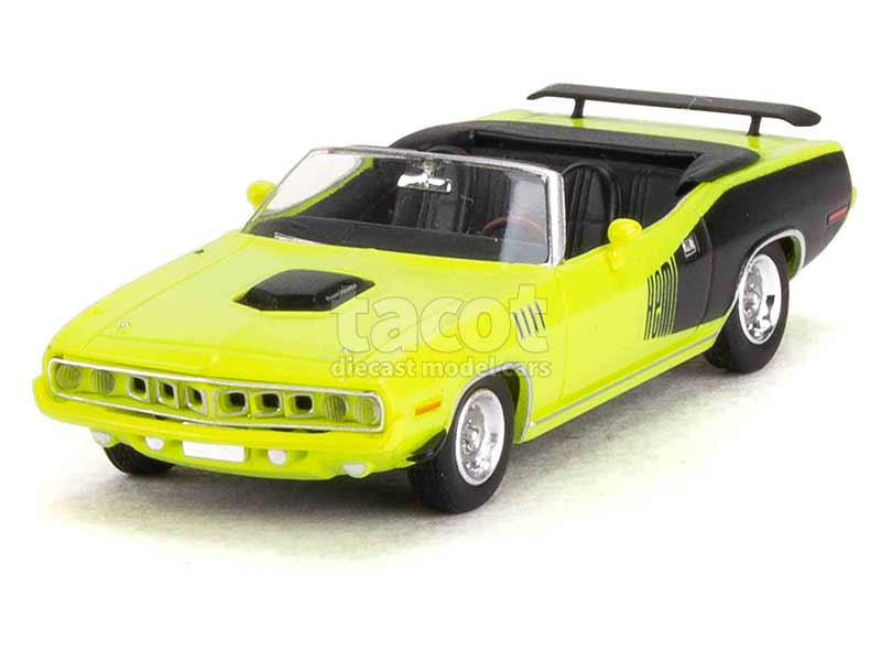Modellino Ricko 1:87 Ho Plymouth Hemi Cuda Convertible Viola Metallizz 1971 H0 Modellino Ricko 1:87 Ho Plymouth Hemi Cuda Convertible Viola Metallizz 1971 H0