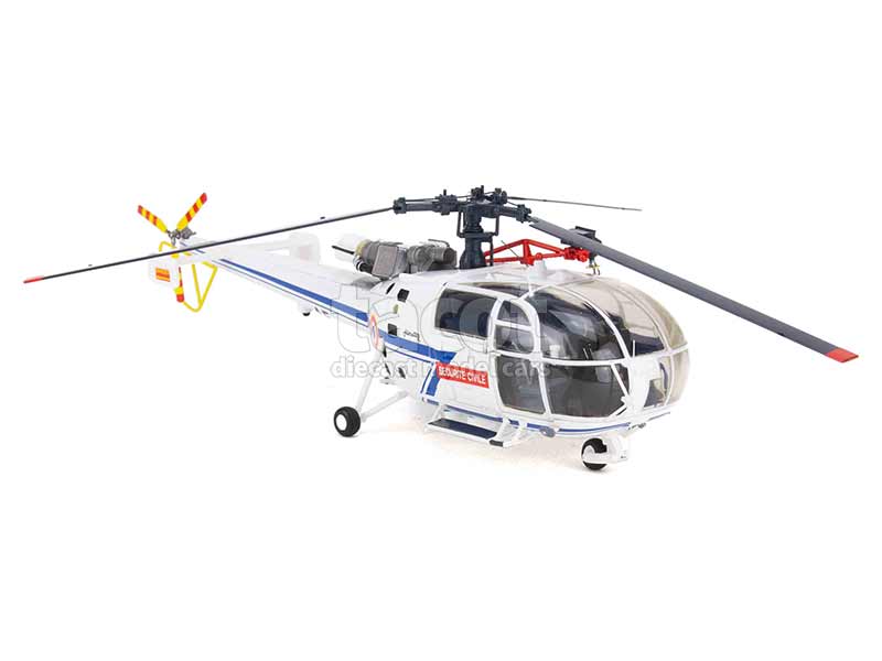 92989 Alouette 3 Hélico Sécurité Civile