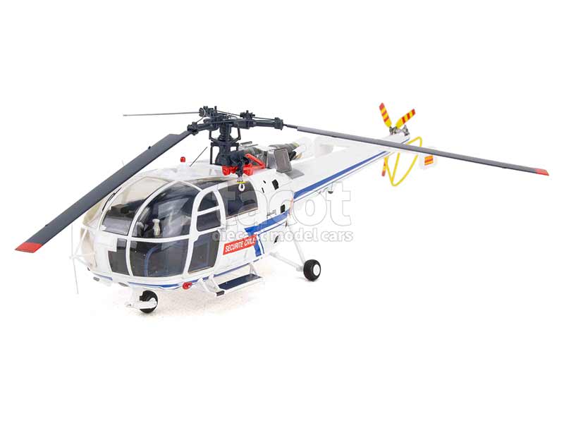 92989 Alouette 3 Hélico Sécurité Civile