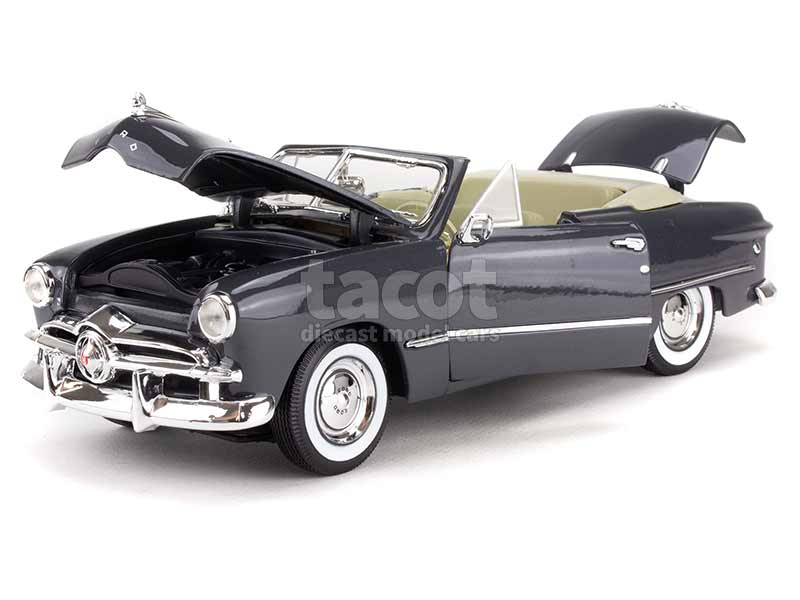 MAISTO - Voiture cabriolet de 1949 couleur grise - FORD - 1/18