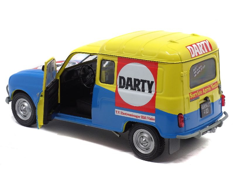 Renault - R4 F4 Fourgonnette 1988 - Solido - 1/18 - Autos