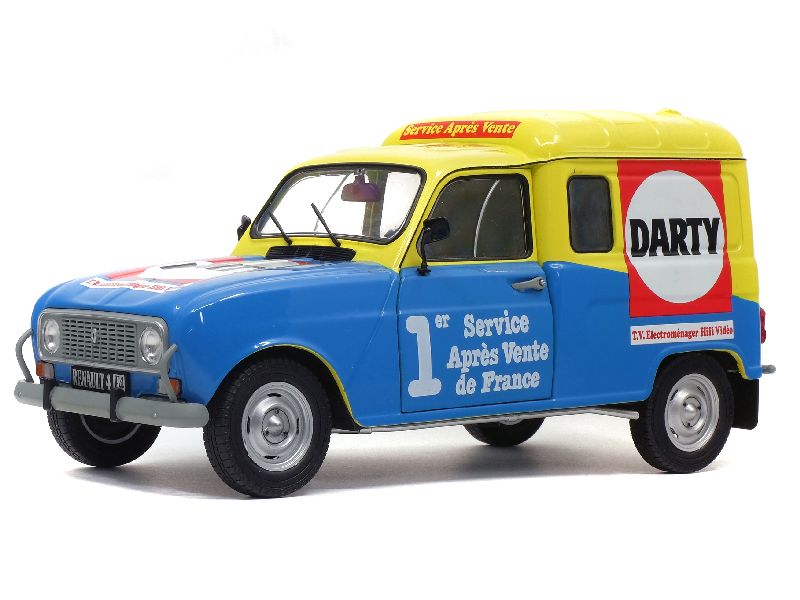Renault - R4 F4 Fourgonnette 1988 - Solido - 1/18 - Autos