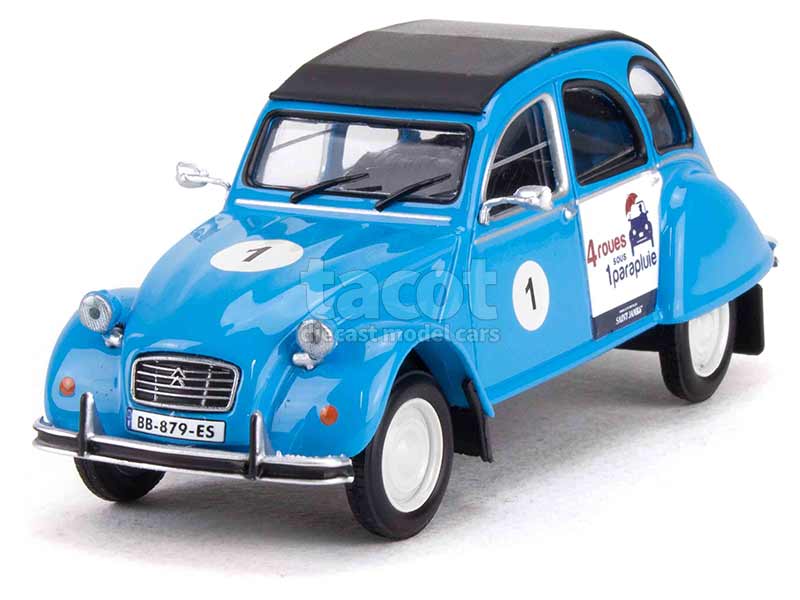 Eligor Citroën 2CV 6 Delpire Replica 1983 – 1:43, Jaune, état Très Bon Sous Blister