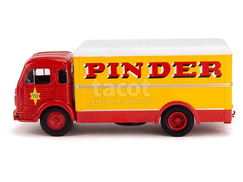 DIREKT COLLECTIONS, CIRQUE Pinder, Semi-remorque Fruehauf Fiche 75, 1/43e EUR 20,00 - FR