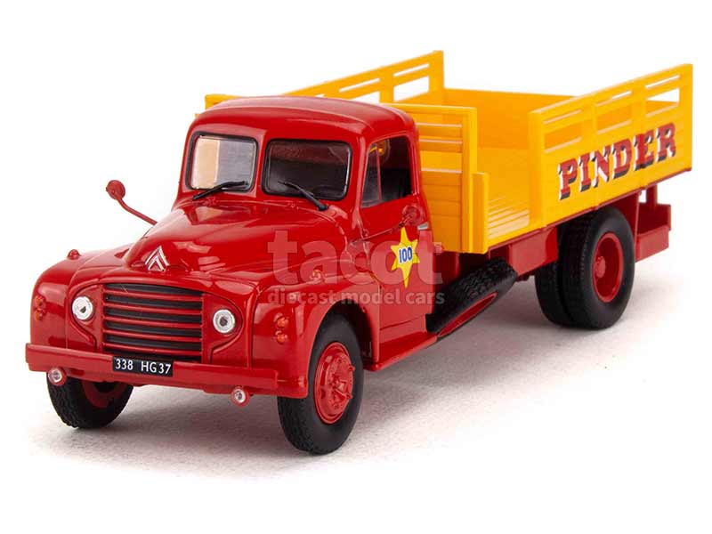 VÉHICULE CIRQUE PINDER - CAMION PUBLICITAIRE LA