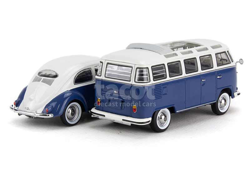 Minialuxe Volkswagen Combi Samba 1/43 En Métal - Neuve Sous Boîte