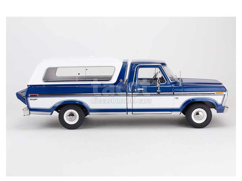 Ford F-100 Pick-up Bleu 1/43 – Ashton Models, Miniature Métal Collection