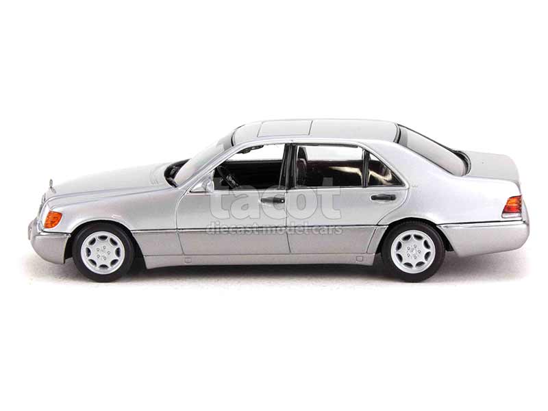 Miniature Schabak - Mercedes 600 SEL - Grise - Échelle 1/43 - État Neuf Avec Boîte
