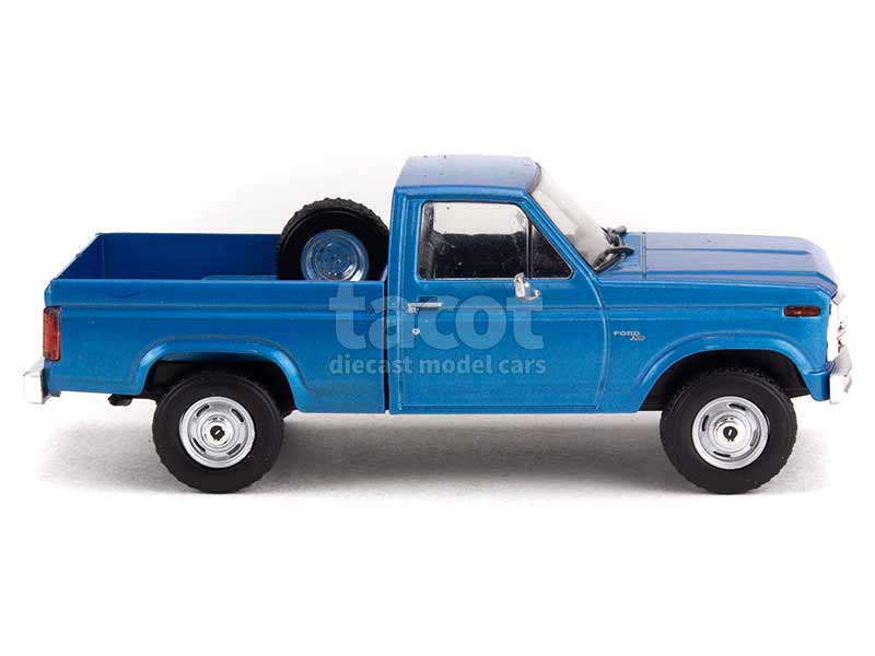 Rare Ford F-100 Pick-up Bleu - Miniature 1/43 Par ASHTON MODELS