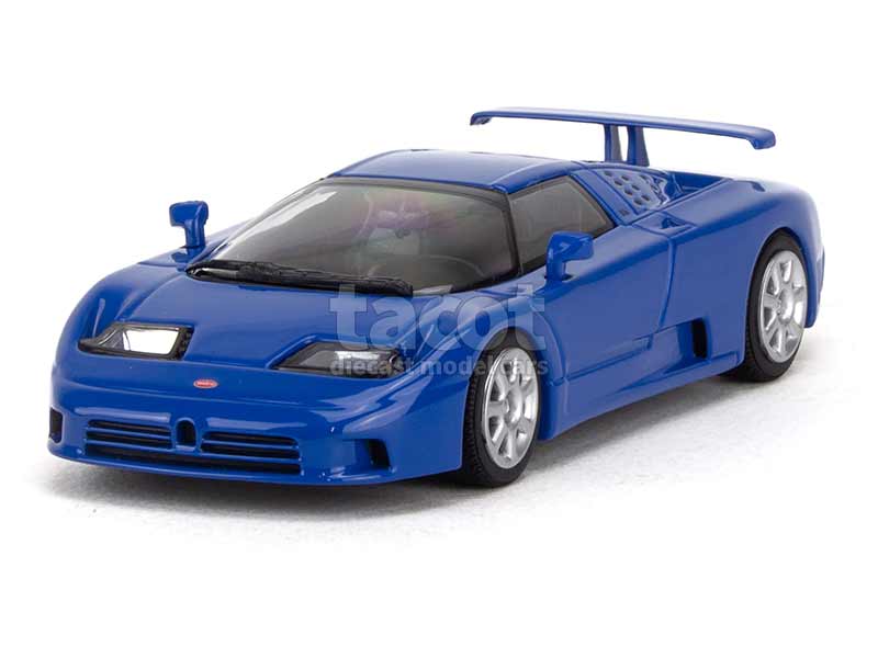 BUGATTI EB 110 S Miniature 1:43 Revell - Argent Métallisé - Modèle De 1992