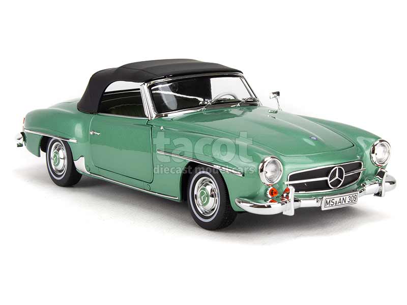Mercedes - 190 SL/ W121 Cabriolet 1955 - Modèle Presse - 1/43 - Autos