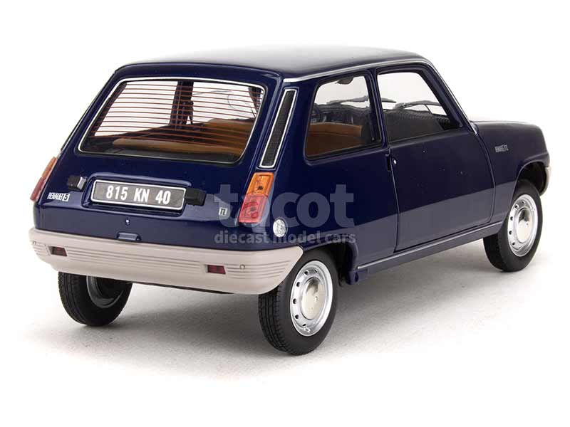 RENAULT 5 TL 3 portes 1973 bleue sombre