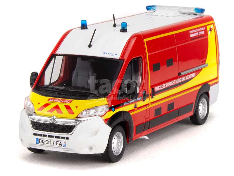 Citroën AX pompier miniature - Modélisme