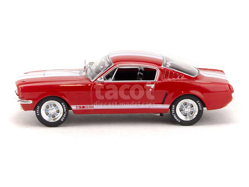 SHELBY 350 GT MUSTANG 1965 RED AU 1/43 IXO MODEL CLC136
